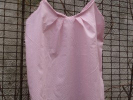 pink swiss dots